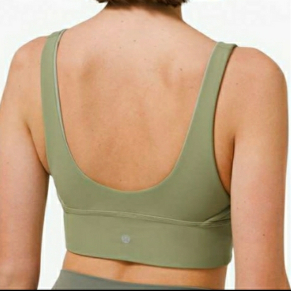 Lululemon Align Reversible Bra *Light Support A/B Cups 2021 Maldives Green Sz 4 - Picture 11 of 11
